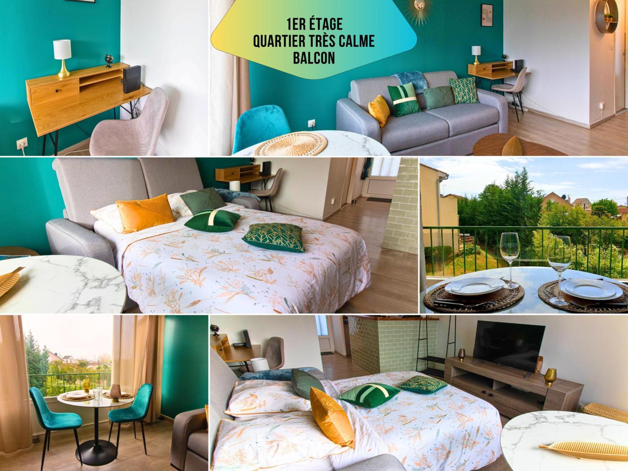 Le Pic'Vert - Free Parking - 400M Hospital - 15Min Train Station & Historic Center - Air Conditionner - Calm & Cosy Bergerac Exterior foto